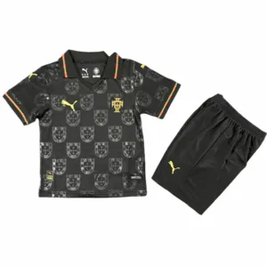 Portugal Niños Conjunto 2026 Especial Negro - Equipacion Portugal Niños | escamisetasfutbol