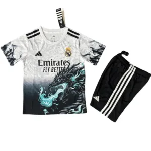 Real Madrid Niños Conjunto 2025 2026 Especial Blanco - Tuta Real Madrid Niños | escamisetasfutbol