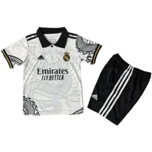 Real Madrid Niños Conjunto 2025 2026 Especial Blanco - Tuta Real Madrid Niños | escamisetasfutbol