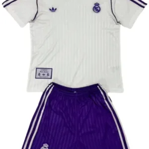Real Madrid Niños Conjunto 2025 2026 Especial Blanco - Tuta Real Madrid Niños | escamisetasfutbol