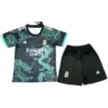 Real Madrid Niños Conjunto 2025 2026 Especial Negro - Tuta Real Madrid Niños | escamisetasfutbol