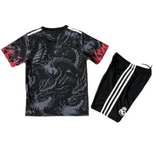 Real Madrid Niños Conjunto 2025 2026 Especial Negro - Tuta Real Madrid Niños | escamisetasfutbol
