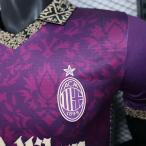 AC Milan Camiseta Edición Jugadores 2025 2026 Especial Púrpura - Camiseta Ac Milan | escamisetasfutbol