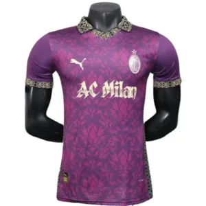 AC Milan Camiseta Edición Jugadores 2025 2026 Especial Púrpura - Camiseta Ac Milan | escamisetasfutbol