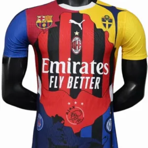 AC Milan Camiseta Edición Jugadores 2025 2026 Especial Roja - Camiseta Ac Milan | escamisetasfutbol