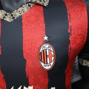 AC Milan Camiseta Edición Jugadores 2025 2026 Especial Roja - Camiseta Ac Milan | escamisetasfutbol