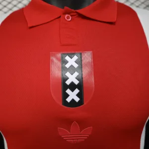 Ajax Camiseta Edición Jugadores 2025 2026 Especial Roja - Camiseta Ajax | escamisetasfutbol