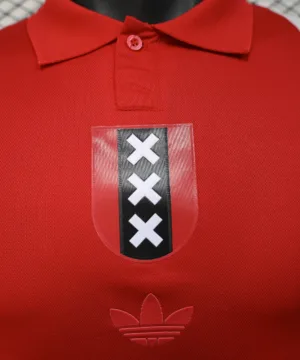 Ajax Camiseta Edición Jugadores 2025 2026 Especial Roja - Camiseta Ajax | escamisetasfutbol