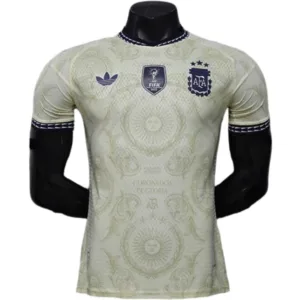 Argentina Camiseta Edición Jugadores 2026 Especial Amarilla - Camiseta Argentina | escamisetasfutbol
