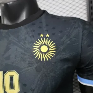 Argentina Camiseta Edición Jugadores 2026 Especial Negra - Camiseta Argentina | escamisetasfutbol
