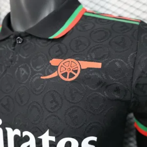 Arsenal Camiseta Edición Jugadores 2025 2026 Especial Negra - Camiseta Arsenal | escamisetasfutbol