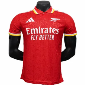 Arsenal Camiseta Edición Jugadores 2025 2026 Especial Roja - Camiseta Arsenal | escamisetasfutbol