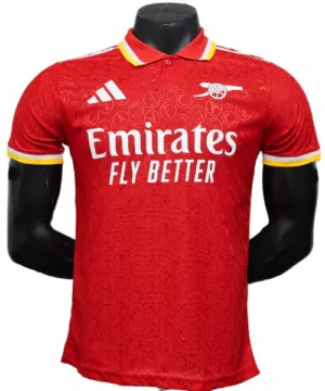 Arsenal Camiseta Edición Jugadores 2025 2026 Especial Roja - Camiseta Arsenal | escamisetasfutbol
