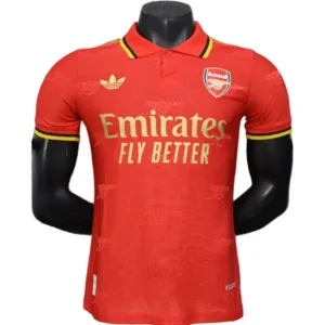 Arsenal Camiseta Edición Jugadores 2025 2026 Especial Roja - Camiseta Arsenal | escamisetasfutbol