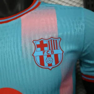 FC Barcelona Camiseta Edición Jugadores 2025 2026 Especial Azul - Camiseta Barcelona | escamisetasfutbol