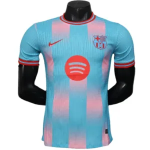 FC Barcelona Camiseta Edición Jugadores 2025 2026 Especial Azul - Camiseta Barcelona | escamisetasfutbol