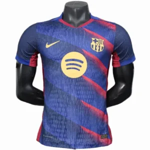 FC Barcelona Camiseta Edición Jugadores 2025 2026 Especial Azul - Camiseta Barcelona | escamisetasfutbol