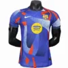 FC Barcelona Camiseta Edición Jugadores 2025 2026 Especial Azul - Camiseta Barcelona | escamisetasfutbol