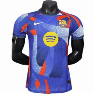 FC Barcelona Camiseta Edición Jugadores 2025 2026 Especial Azul - Camiseta Barcelona | escamisetasfutbol