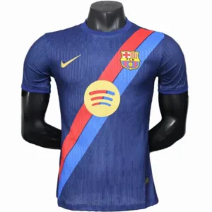 FC Barcelona Camiseta Edición Jugadores 2025 2026 Especial Azul - Camiseta Barcelona | escamisetasfutbol