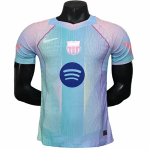 FC Barcelona Camiseta Edición Jugadores 2025 2026 Especial Azul - Camiseta Barcelona | escamisetasfutbol