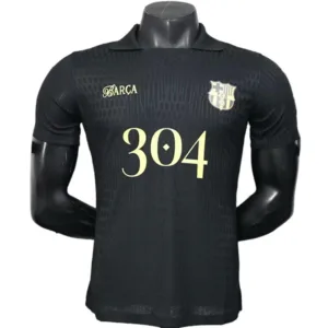 FC Barcelona Camiseta Edición Jugadores 2025 2026 Especial Negra - Camiseta Barcelona | escamisetasfutbol
