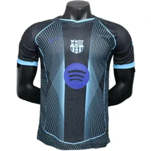 FC Barcelona Camiseta Edición Jugadores 2025 2026 Especial Negra - Camiseta Barcelona | escamisetasfutbol