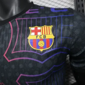 FC Barcelona Camiseta Edición Jugadores 2025 2026 Especial Negra - Camiseta Barcelona | escamisetasfutbol