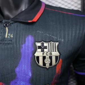 FC Barcelona Camiseta Edición Jugadores 2025 2026 Especial Negra - Camiseta Barcelona | escamisetasfutbol