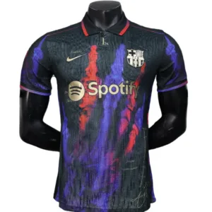 FC Barcelona Camiseta Edición Jugadores 2025 2026 Especial Negra - Camiseta Barcelona | escamisetasfutbol