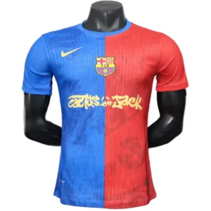FC Barcelona Camiseta Edición Jugadores 2025 2026 Especial Roja - Camiseta Barcelona | escamisetasfutbol