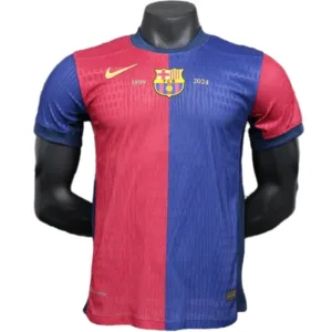 FC Barcelona Camiseta Edición Jugadores 2025 2026 Especial Roja - Camiseta Barcelona | escamisetasfutbol