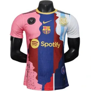 FC Barcelona Camiseta Edición Jugadores 2025 2026 Especial Rosa - Camiseta Barcelona | escamisetasfutbol