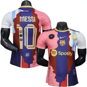 FC Barcelona Camiseta Edición Jugadores 2025 2026 Especial Rosa - Camiseta Barcelona | escamisetasfutbol