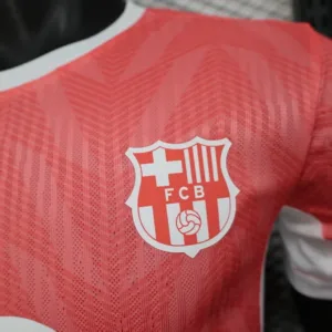 FC Barcelona Camiseta Edición Jugadores 2025 2026 Especial Rosa - Camiseta Barcelona | escamisetasfutbol