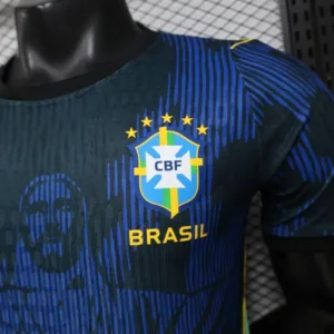 Brasil Camiseta Edición Jugadores 2026 Especial Azul - Camiseta Brasil | escamisetasfutbol
