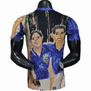 Brasil Camiseta Edición Jugadores 2026 Especial Azul - Camiseta Brasil | escamisetasfutbol