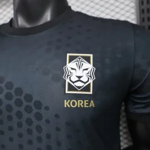 Corea Camiseta Edición Jugadores 2026 Especial Negra - Camiseta Corea Del Sur Mundial 2026 | escamisetasfutbol