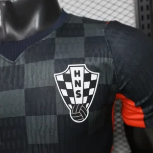 Croacia Camiseta Edición Jugadores 2026 Especial Negra - Camiseta Croacia Mundial 2026 | escamisetasfutbol