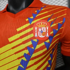 España Camiseta Edición Jugadores 2026 Especial Naranja - Camiseta España Mundial 2026 | escamisetasfutbol