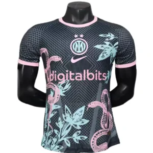 Inter Milán Camiseta Edición Jugadores 2025 2026 Especial Negra - Camiseta Serie A Inter Milán | escamisetasfutbol