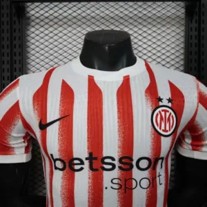 Inter Milán Camiseta Edición Jugadores 2025 2026 Especial Roja - Camiseta Serie A Inter Milán | escamisetasfutbol