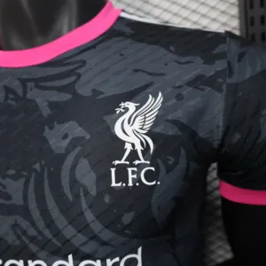 Liverpool Camiseta Edición Jugadores 2025 2026 Especial Negra - Camiseta Liverpool | escamisetasfutbol