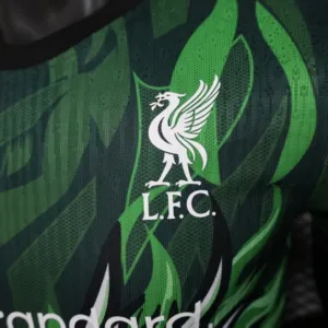 Liverpool Camiseta Edición Jugadores 2025 2026 Especial Verde - Camiseta Liverpool | escamisetasfutbol