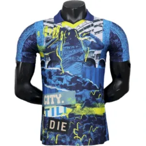 Manchester City Camiseta Edición Jugadores 2025 2026 Especial Azul - Camiseta Manchester City | escamisetasfutbol