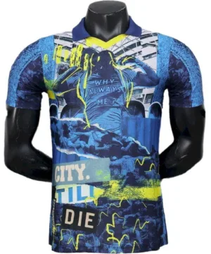 Manchester City Camiseta Edición Jugadores 2025 2026 Especial Azul - Camiseta Manchester City | escamisetasfutbol