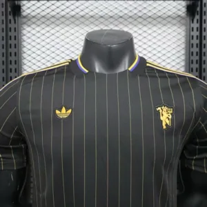 Manchester United Camiseta Edición Jugadores 2025 2026 Especial Negra - Camiseta Manchester United | escamisetasfutbol