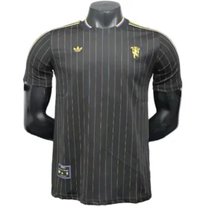 Manchester United Camiseta Edición Jugadores 2025 2026 Especial Negra - Camiseta Manchester United | escamisetasfutbol