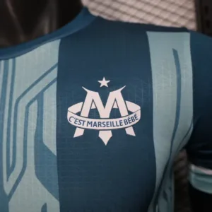 Marsella Camiseta Edición Jugadores 2025 2026 Especial Azul - Camiseta Marsella | escamisetasfutbol