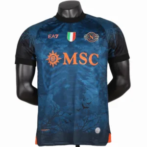 SSC Napoli Camiseta Edición Jugadores 2025 2026 Especial Azul - Camiseta Serie A SSC Napoli | escamisetasfutbol